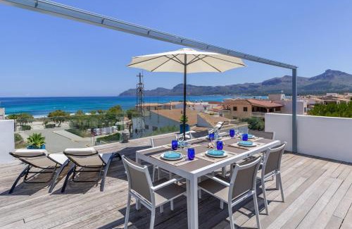 Son Serra de Marina House | Modern Panoramic Sea View House Mallorca
