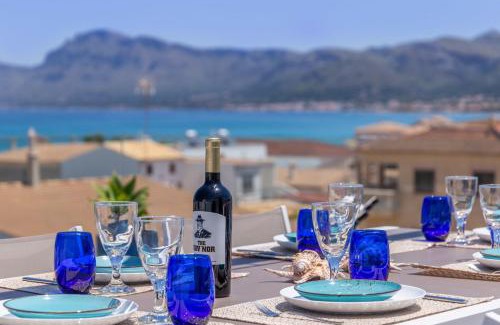 Son Serra de Marina House | Modern Panoramic Sea View House Mallorca