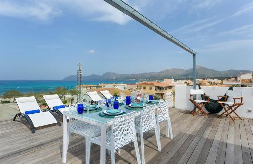 Son Serra de Marina House | Modern Panoramic Sea View House Mallorca