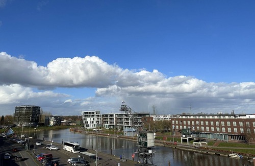 Stade Apartment | Modern penthouse with terrace at the Stade port