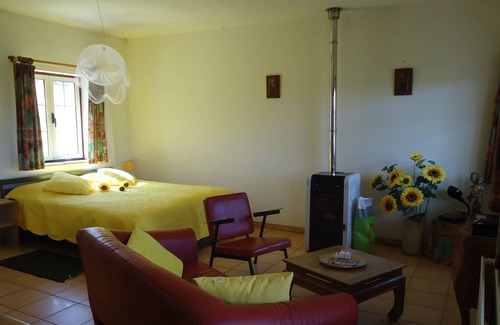 Vila Pouca da Beira Apartment | Modern self-catering apartment with pool, garden & mountain view, sleep up to 3
