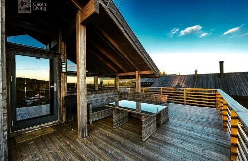 Ringsaker House | Modern sports cabin on Sjusjøen with sauna and waxing room