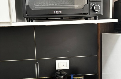 Buenos Aires Central Business District Apartment | Modern studio apartment with private patio and grill/pets welcome