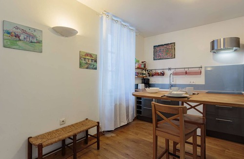 Ciboure Apartment | Modern Studio in Historic Center of Ciboure