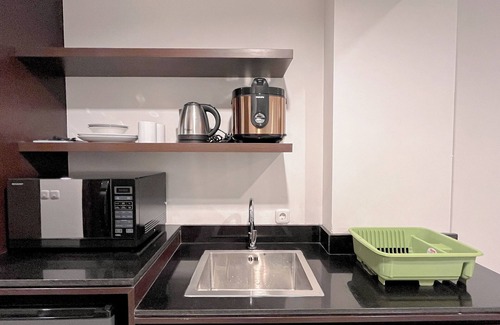 By Pass Ngurah Rai Apartment | Modern Studio (No Kitchen) Apartment at Skales Residence Nusa Dua Bali