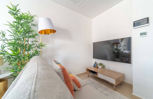 Dubai Apartment | Modern Studio w/ Spacious Balcony in Jabel Ali!