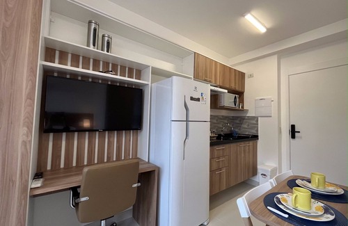 Sao Paulo Apartment | Modern studio Wi-fi | gym, next to Ibirapuera Park and Subway - ID 09