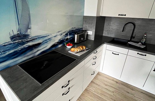 Zingst Apartment | Modern vacation apartment in the first row on the beach of Zingst with balcony