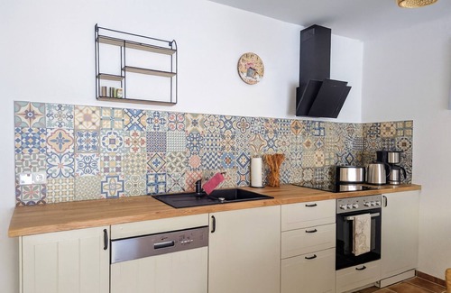 Luckau Apartment | Moderne Maisonette Ferienwohnung im Mediterranen Stil