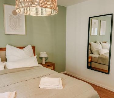 Rheinstetten Apartment | Modernes Apartment 5 Min zur Messe Parkplatz