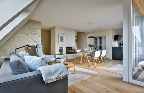 Hornum Apartment | Modernes Appartement mit Tollem Meerblick und Sauna in Hörnum Nord