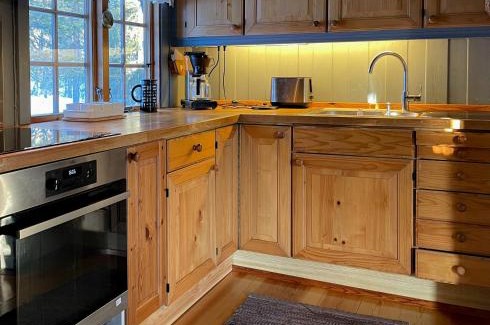 Kroderen House | Modernized 60S Cabin With Views Of Blefjell