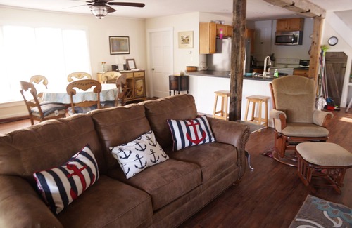 Salisbury House | Modernized, open style, waterfront lakehouse! Sleeps up to 10! Great swimming!