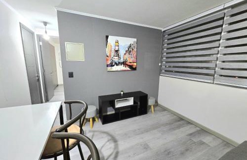 San Miguel Apartment | Moderno departamento full equipado en San Miguel, Santiago, a pasos del metro Departamental
