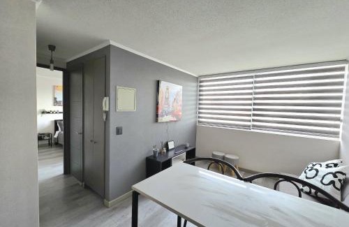 San Miguel Apartment | Moderno departamento full equipado en San Miguel, Santiago, a pasos del metro Departamental