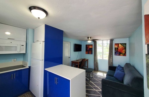 San Juan Apartment | Monthly Stays-Simple & Comfy 1BR, Walk to Beach- UNIT 6