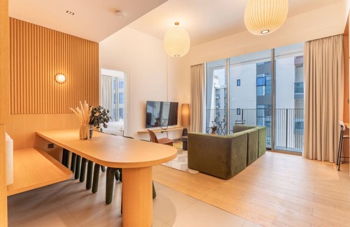 Al Satwa Apartment | Mood 45 - One Bed: Unique & Chic
