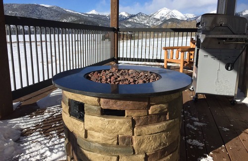 Island Park House | Moose Meadow Lodge - great view! Garage for those snowmobiles!