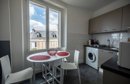 Morgat Apartment | Morgat apartment, full sea view, direct beach access