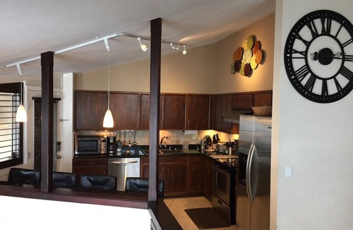 Golden House | Mountain home with hot tub, court, & city views!