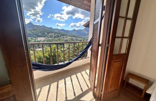 Teresopolis House | Mountain view, fireplace and private hot tub