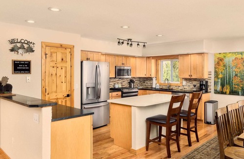Warrior's Mark House | Mountain View Retreat - Hot Tub - Spacious Deck