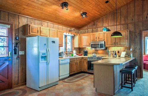 Wolf Laurel House | Mountain Views + Hot Tub, Game Room & 2 Kitchens | Biltmore Pass Included