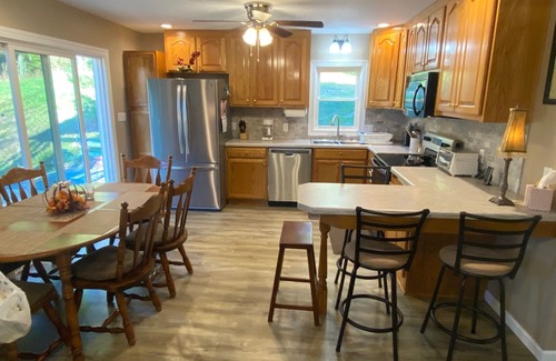 Sparta House | Mtn Secret Farm House, Privacy, River, Firepit, Deck, Fishing, Hiking, Outdoors.