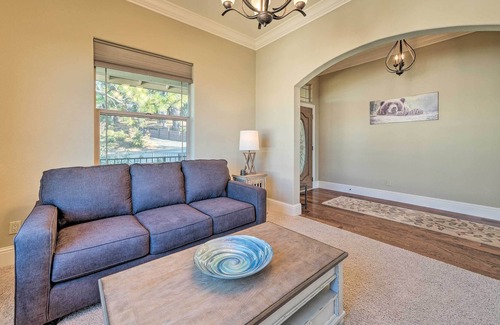 Forest Meadows House | Murphys Retreat w/ 'Canyon' Views & Game Room