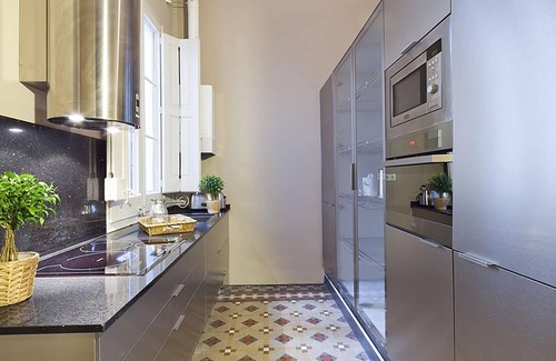 Eixample Apartment | My Space Barcelona 2 apartments on Rambla Catalunya for 14 pax