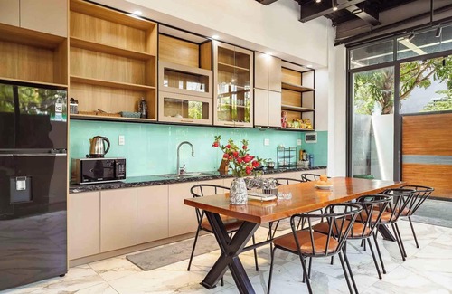 Son Tra Villa | Mykhe Beach 10 minutes Free pick-up Breakfast service BBQ Private pool villa