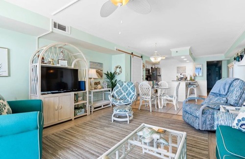 Cherry Grove Beach Condo | Myrtle Beach Oceanfront Condo with Pool Access!