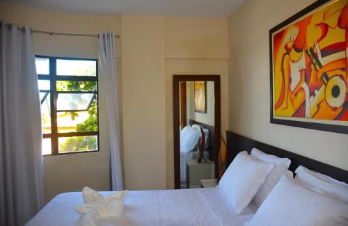 Ponta Negra Apartment | Na praia - Elegance 502 Luxo - Lateral vista mar