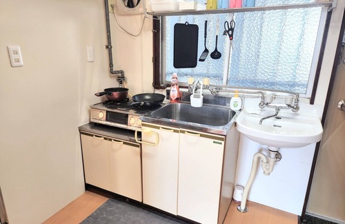 Naniwa Apartment | Namba 1 Station.4people.Japanese fell