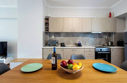 Agios Panteleimonas Apartment | nAris123 #61 - Entire Apt, Large Balcony, 6th Floor