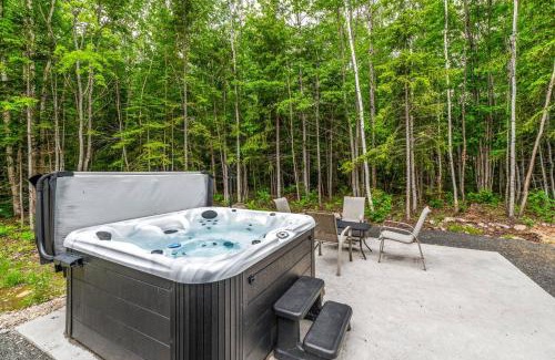 Petite-Riviere-Saint-Francois Ski Chalet | Natur Rustik - En pleine nature avec Spa