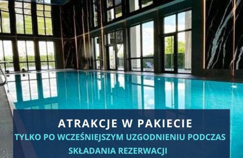Ostroda Apartment | Natural Hotel-Ostróda-basen na III kondygnacji-pokoje wellness z saunami