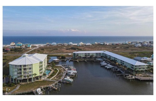 Fort Morgan Apartment | Navy Cove 2113 with Private Boat Slip