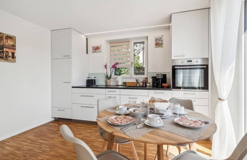 Brugg Apartment | near old town I terrace lounge and car park