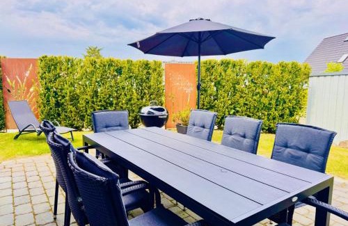 Muritz House | NEU! Design-FeWo Fleesensee, Wallbox, Terrasse