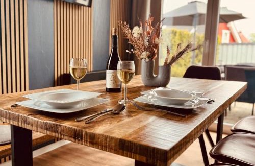 Muritz House | NEU! Design-FeWo Fleesensee, Wallbox, Terrasse