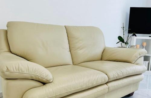 Luxem Apartment | Neue Wohnung für 4 Küche Terrasse