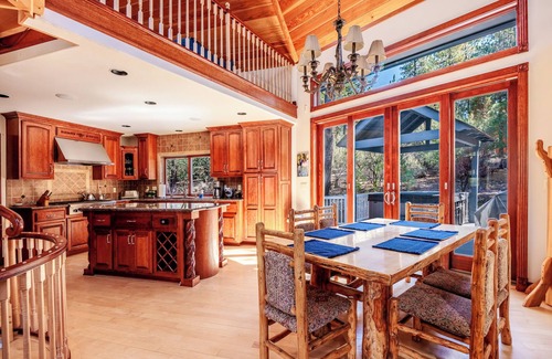 Big Bear City Cabin | New! Bearadise ~ Blue Castle Getaway