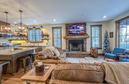 Swanton House | New Construction Lakefront Home with Private Dock, Fire Pit, Hot Tub