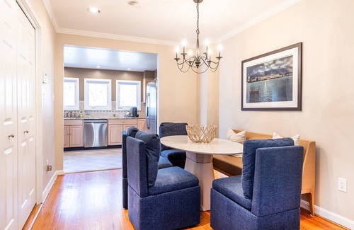 Eastport House | New Eastport home with parking, dog-friendly & steps to shops with backyard