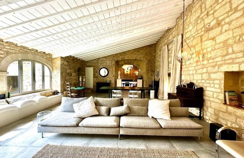 Uzes Other | New! Historic Chateau near Uzès, 3 apartments, courtyard garden, and a pool