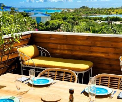 Orient Bay Villa | NEW House 2 bathrooms, 3 terraces and ocean view Orient Bay