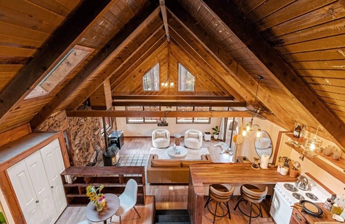 Shingletown Ski Chalet | NEW - Lassen Tree Cabin with Hot Tub