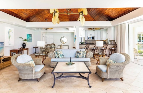 The Bight Condo | NEW LISTING: Pristine 2-Bedroom Oceanfront Penthouse Suite on Grace Bay Beach