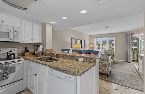 Isle of Palms Villa | New Listing! Port O' Call A302 - Top Floor View!